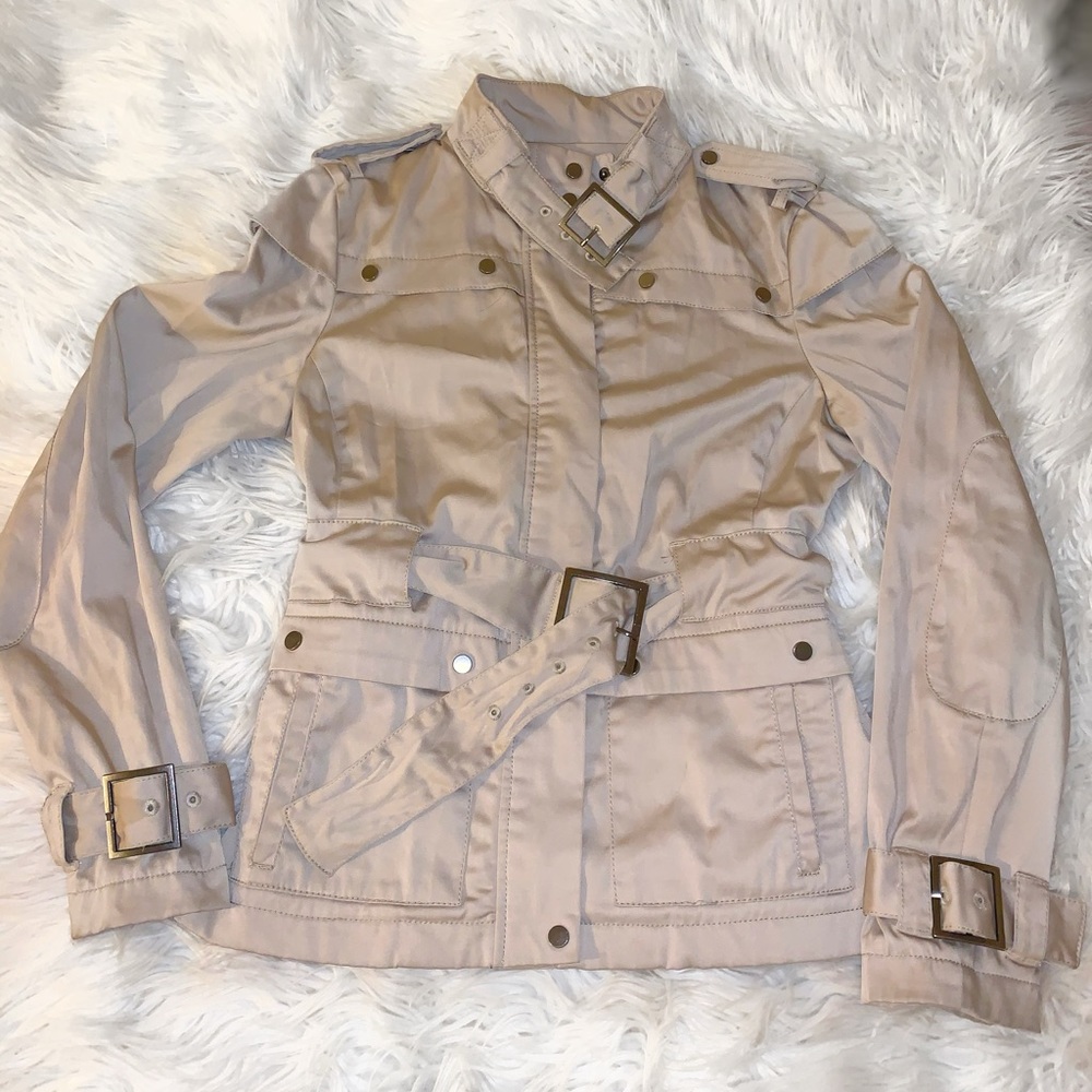 KENAR Trench coat Cotton Blend, Belted.